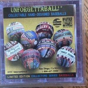 Camden Yards limited edition collector’s series baseball in case MLB